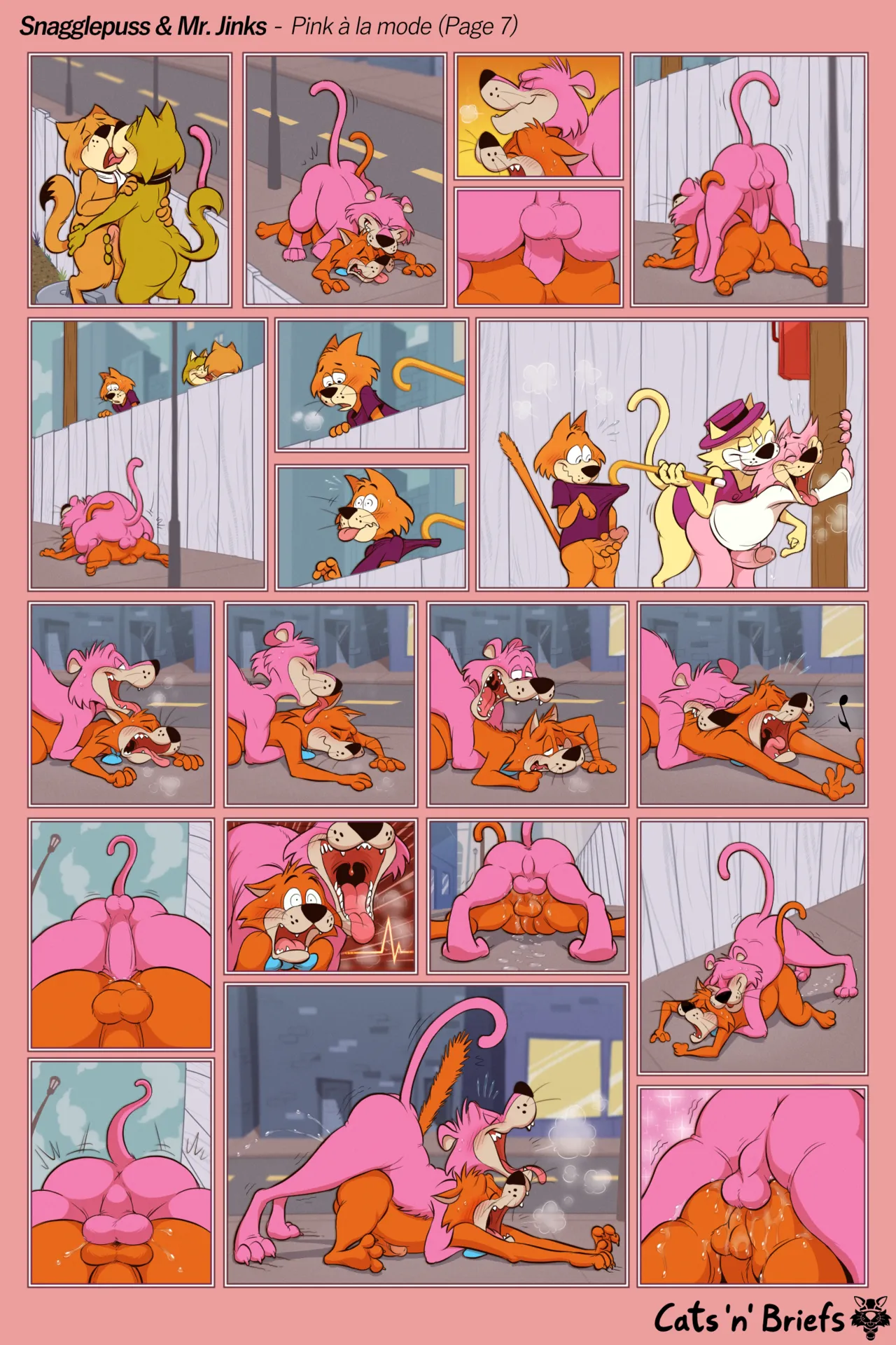 Snagglepuss And Mr. Jinks - Pink Á La Mode page 7 full