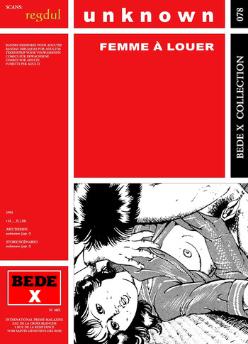 Femme à louer cover