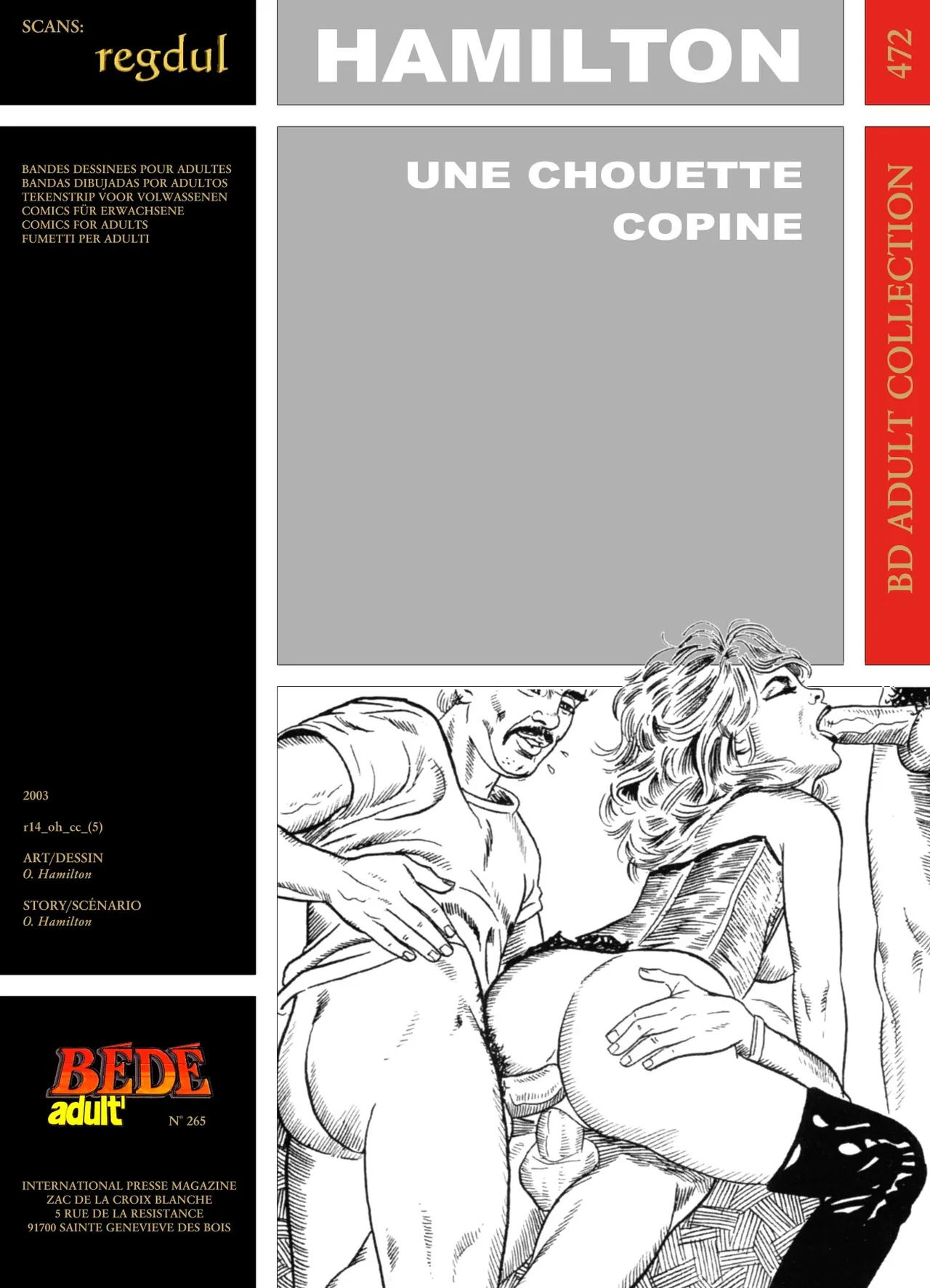 O. Hamilton - Une chouette copine page 1 full