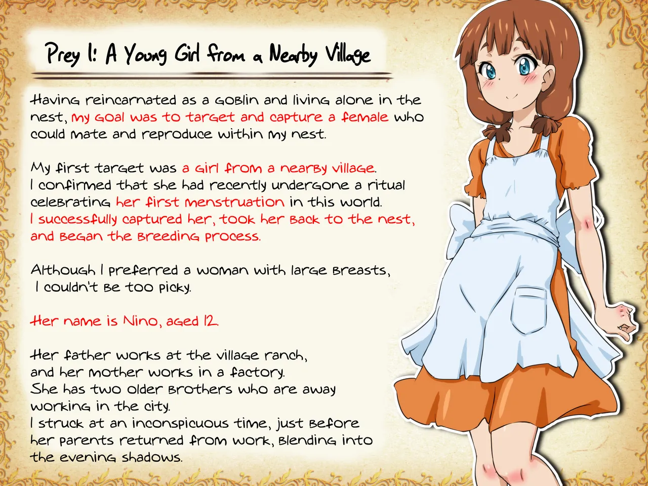 Goblin ni Tensei Shita Boku wa Onna ni Tanetsuke Shite Haramasete Umasete Daihanshoku Suru Koto ni Shimashita. Onna 10-nin Haramase Kiroku |  After reincarnating as a goblin, I decided to impregnate women, make them give birth, and increase our population greatly. I succeeded in impregnating 10 women page 2 full