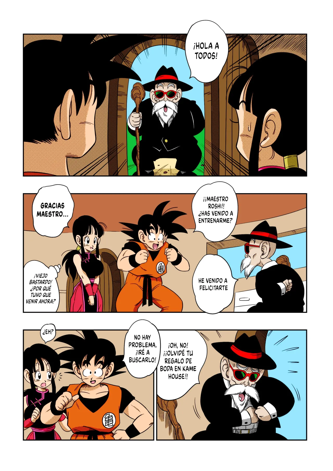 "An Ancient Tradition" - Young Wife Is Harassed! | "Una Antigua Tradición" - ¡Acosando A Una Joven Esposa! page 4 full