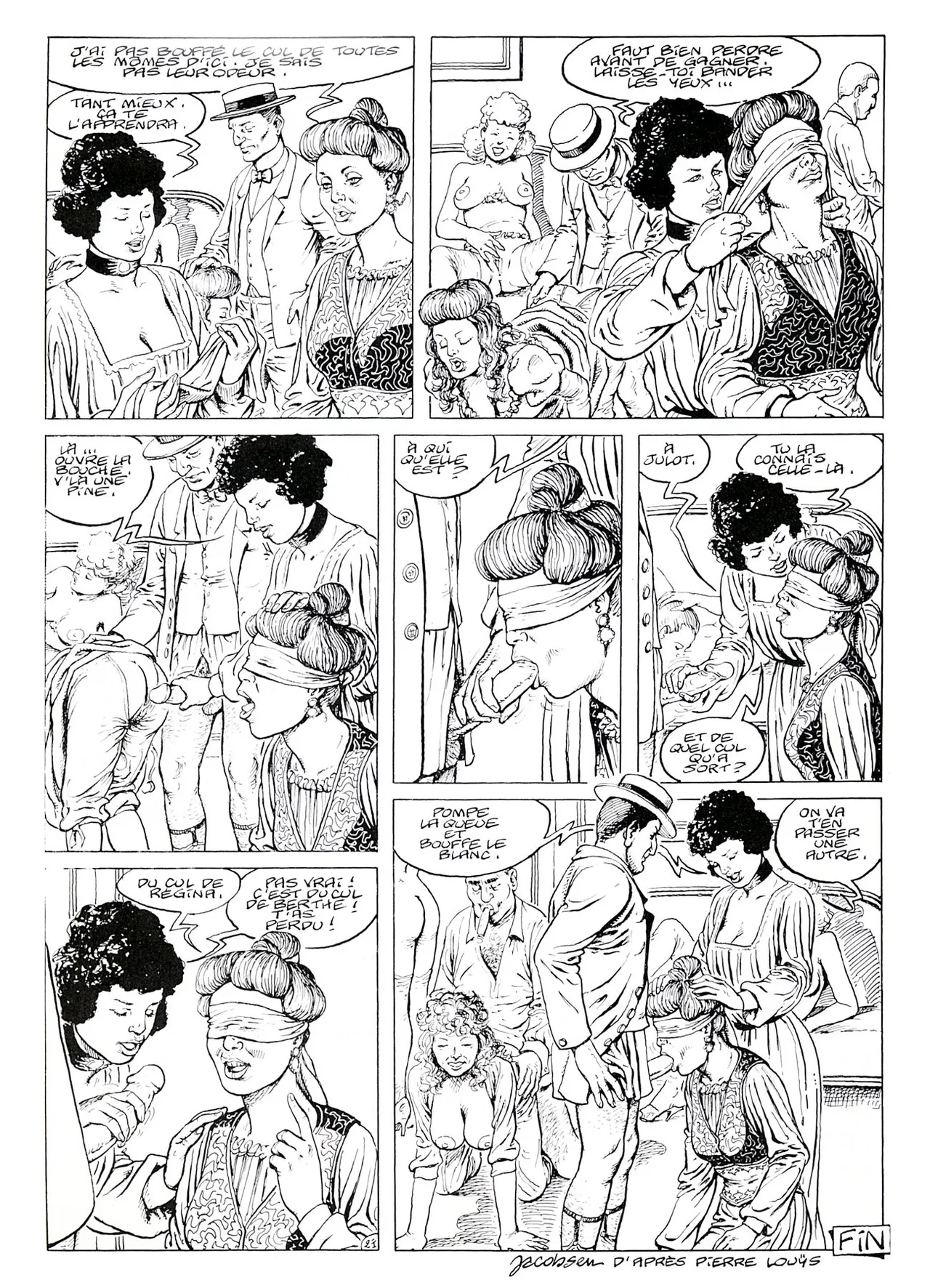 Jacobsen  &amp; Pierre Louÿs - Dialogues de Courtisanes : La main chaude réformée page 3 full