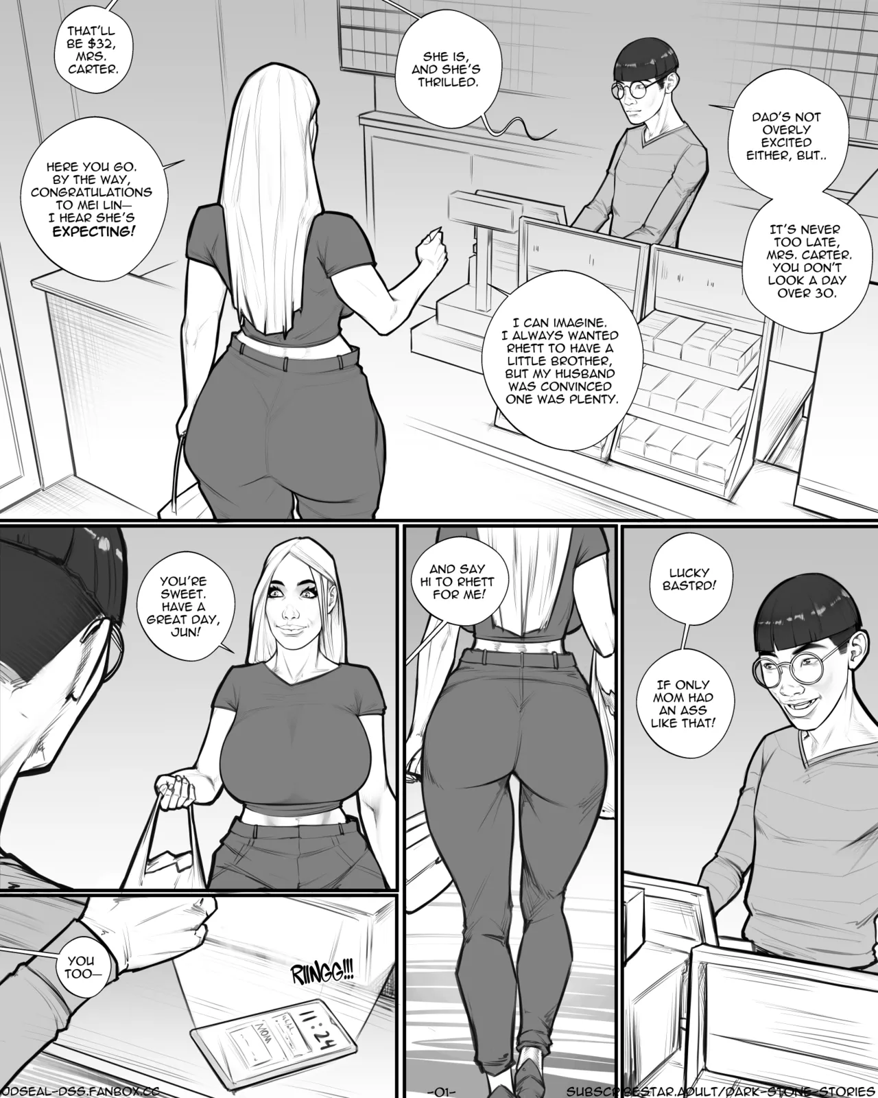 The Snap Records Chapter 1 page 1 full