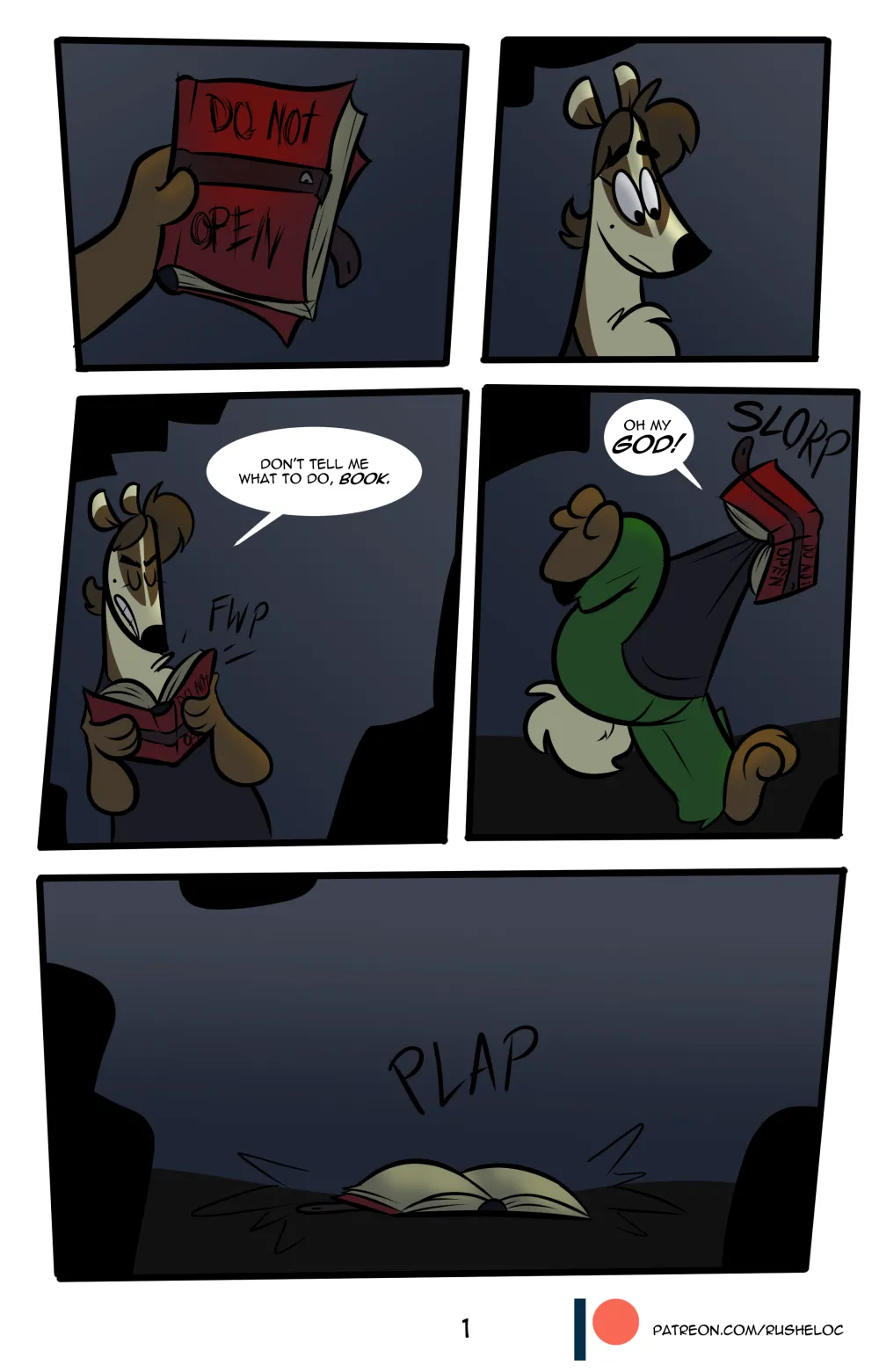 The Rush-in-Space Program page 1 full