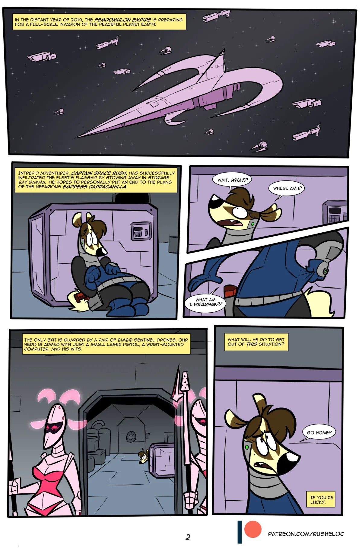 The Rush-in-Space Program page 2 full