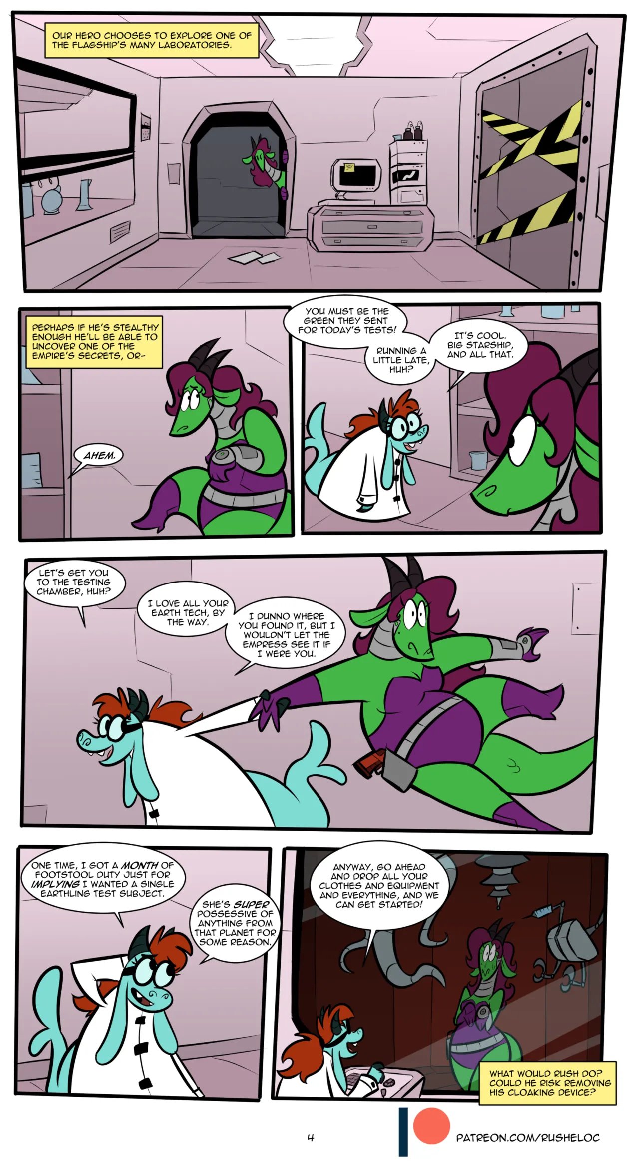 The Rush-in-Space Program page 4 full