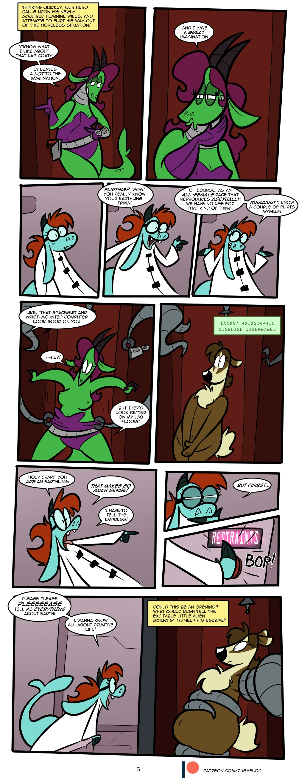 The Rush-in-Space Program page 5 full