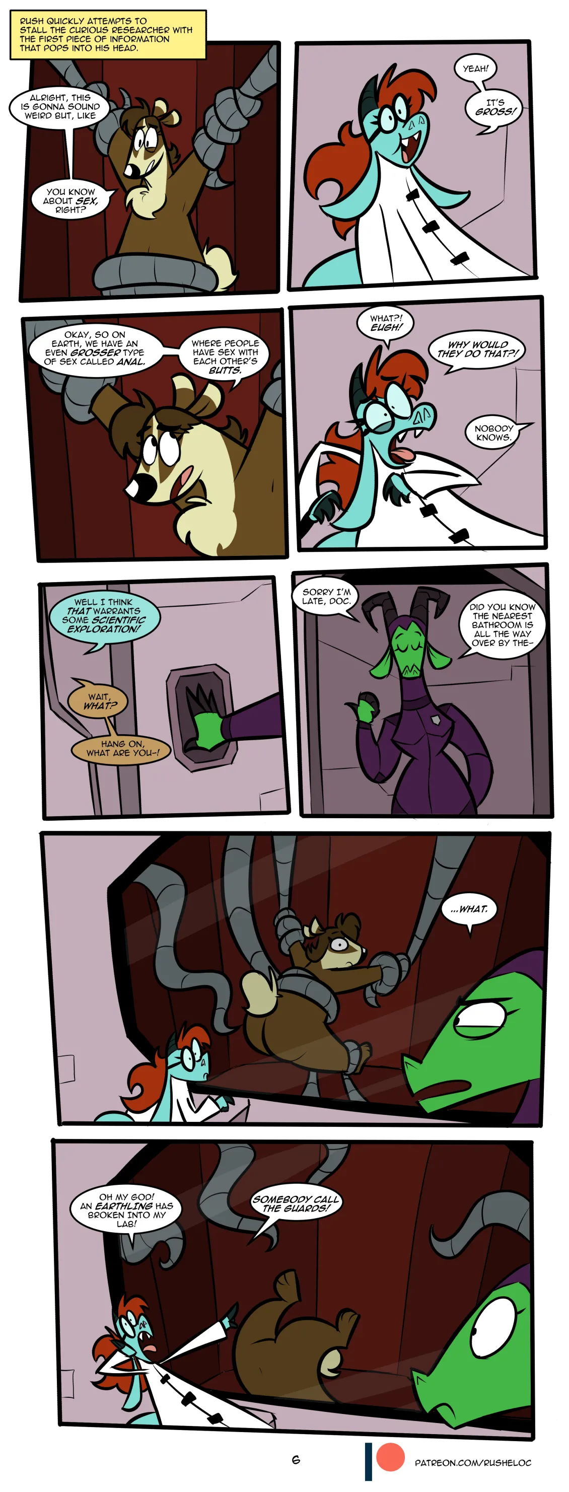 The Rush-in-Space Program page 6 full