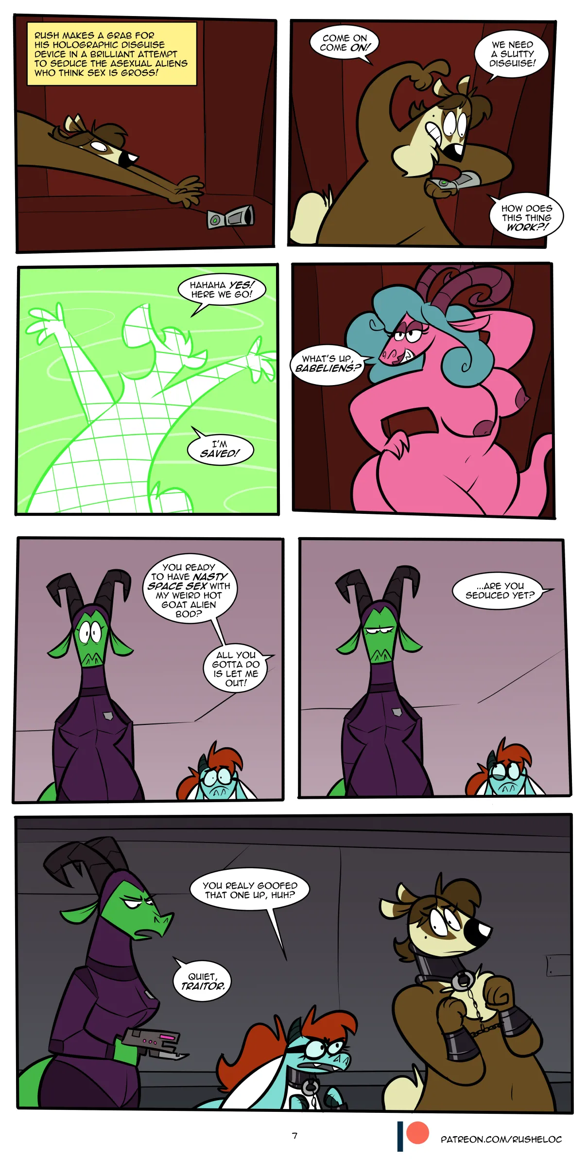 The Rush-in-Space Program page 7 full
