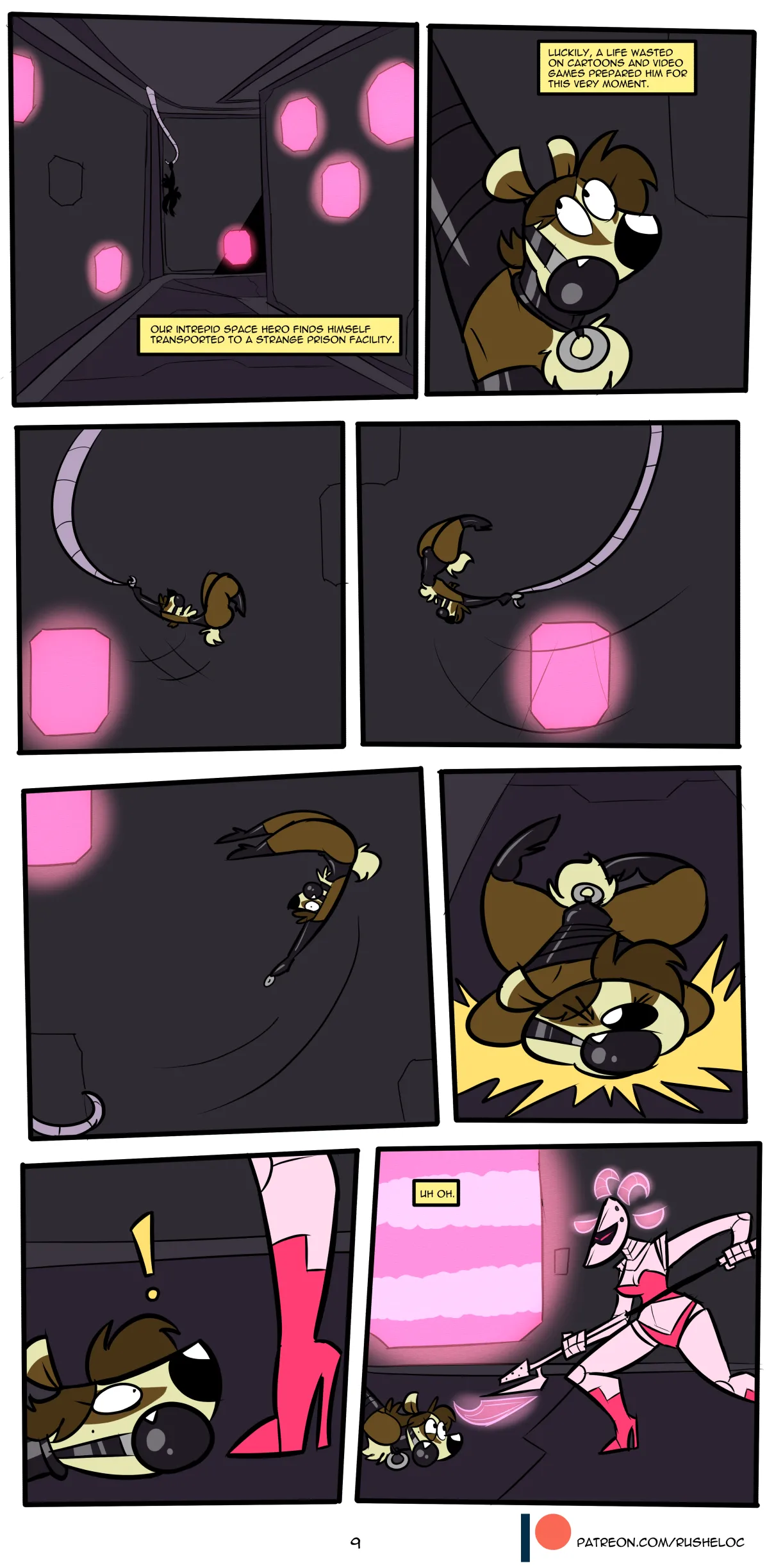 The Rush-in-Space Program page 9 full
