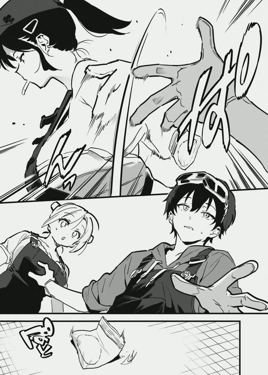 新入りと先輩・・・！ page 10 full