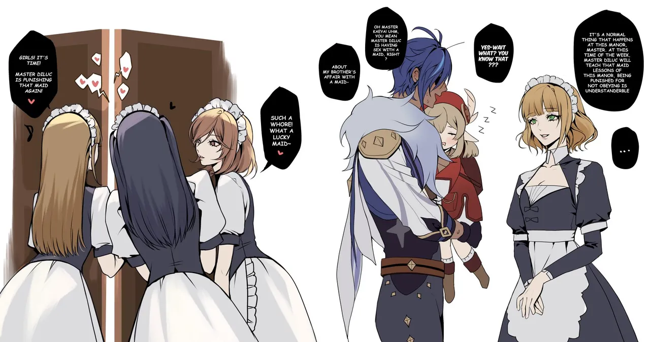Master x Maid AU page 4 full