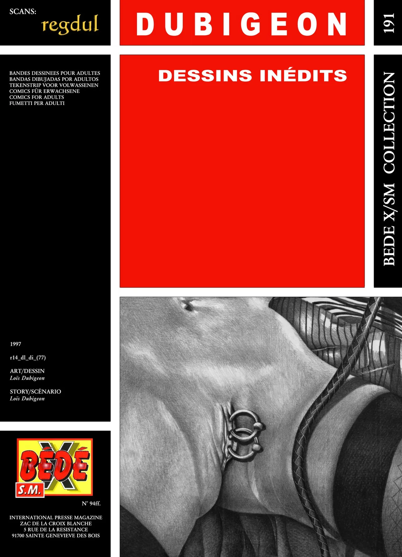 Loïc Dubigeon - Dessins inédits page 1 full