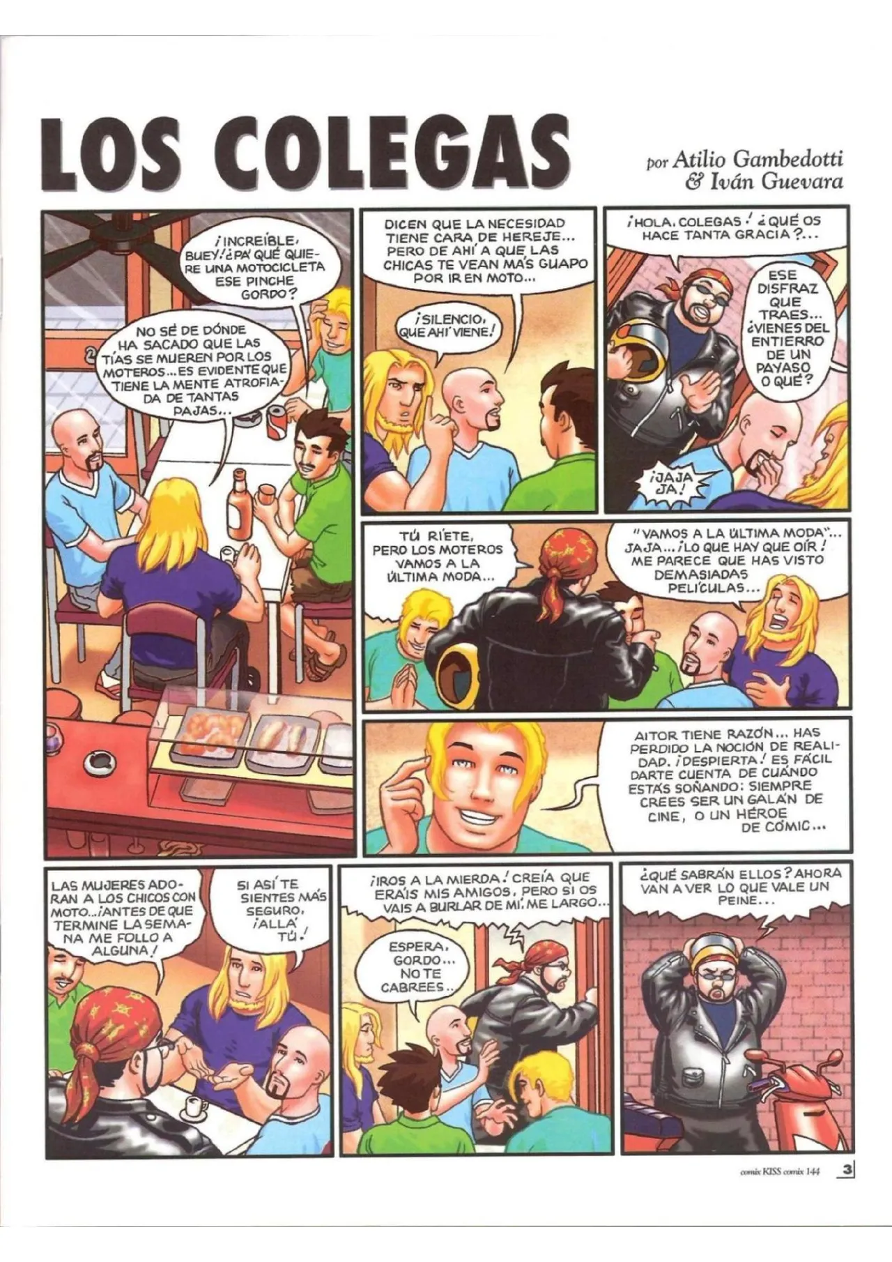 Kiss Comix #144 page 3 full