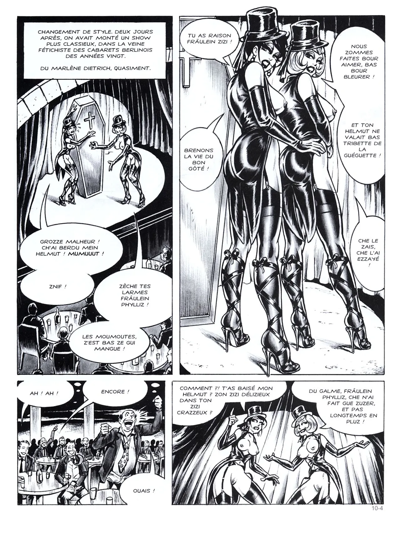 Nik Guerra &amp; Celestino Pes - Les Histoires de Magenta #10 : Cabaret erotique page 5 full