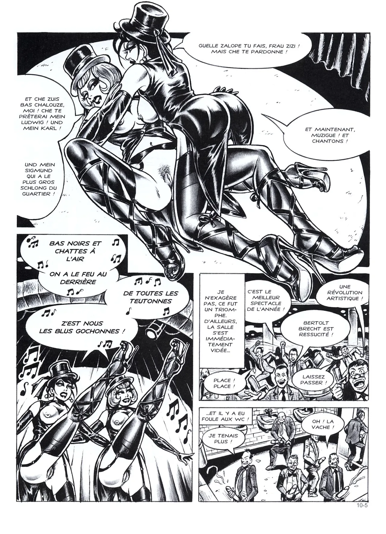 Nik Guerra &amp; Celestino Pes - Les Histoires de Magenta #10 : Cabaret erotique page 6 full
