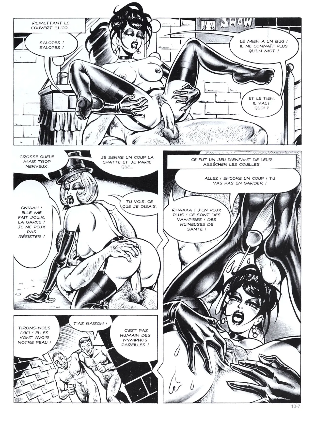 Nik Guerra &amp; Celestino Pes - Les Histoires de Magenta #10 : Cabaret erotique page 8 full