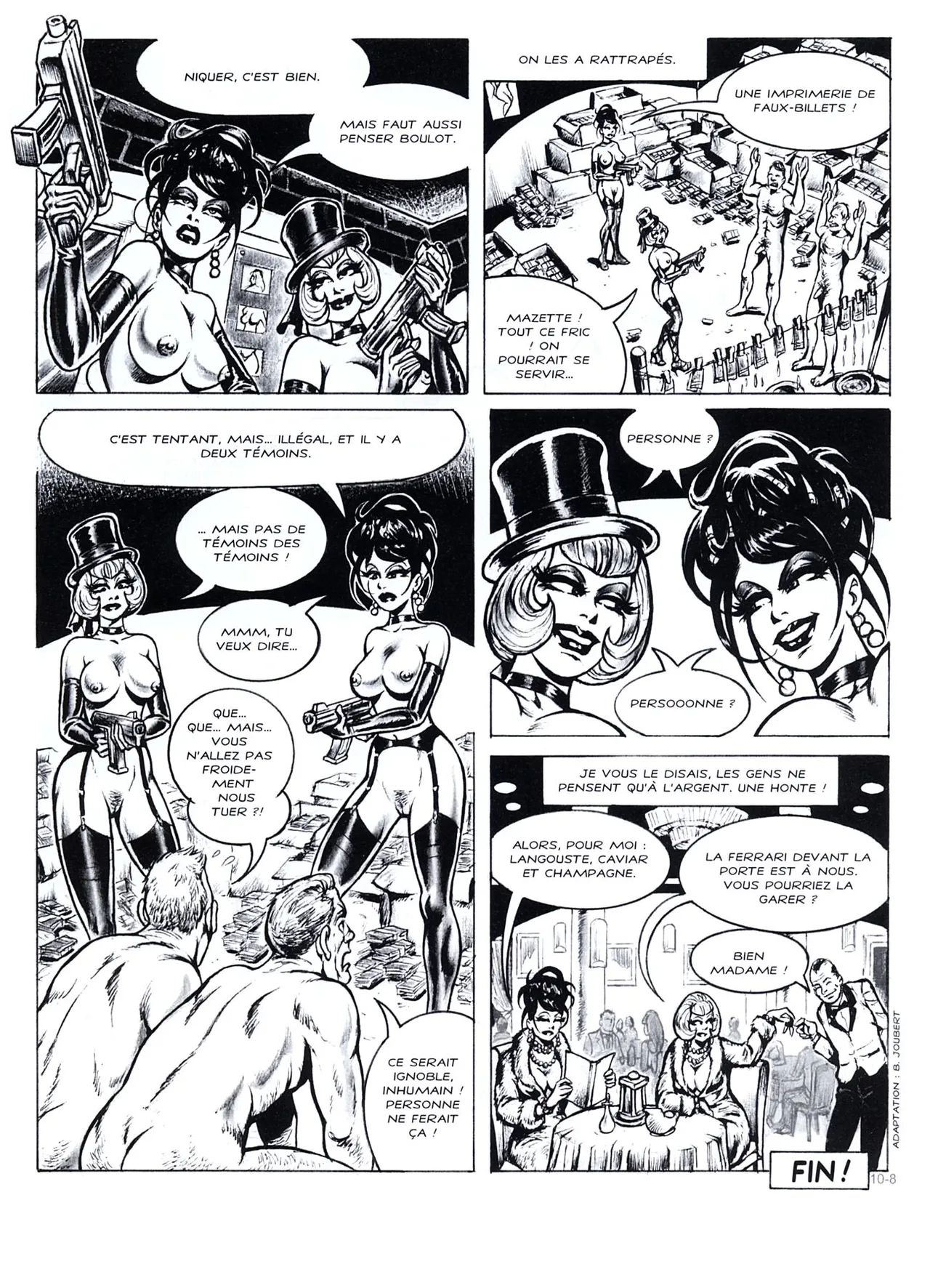 Nik Guerra &amp; Celestino Pes - Les Histoires de Magenta #10 : Cabaret erotique page 9 full