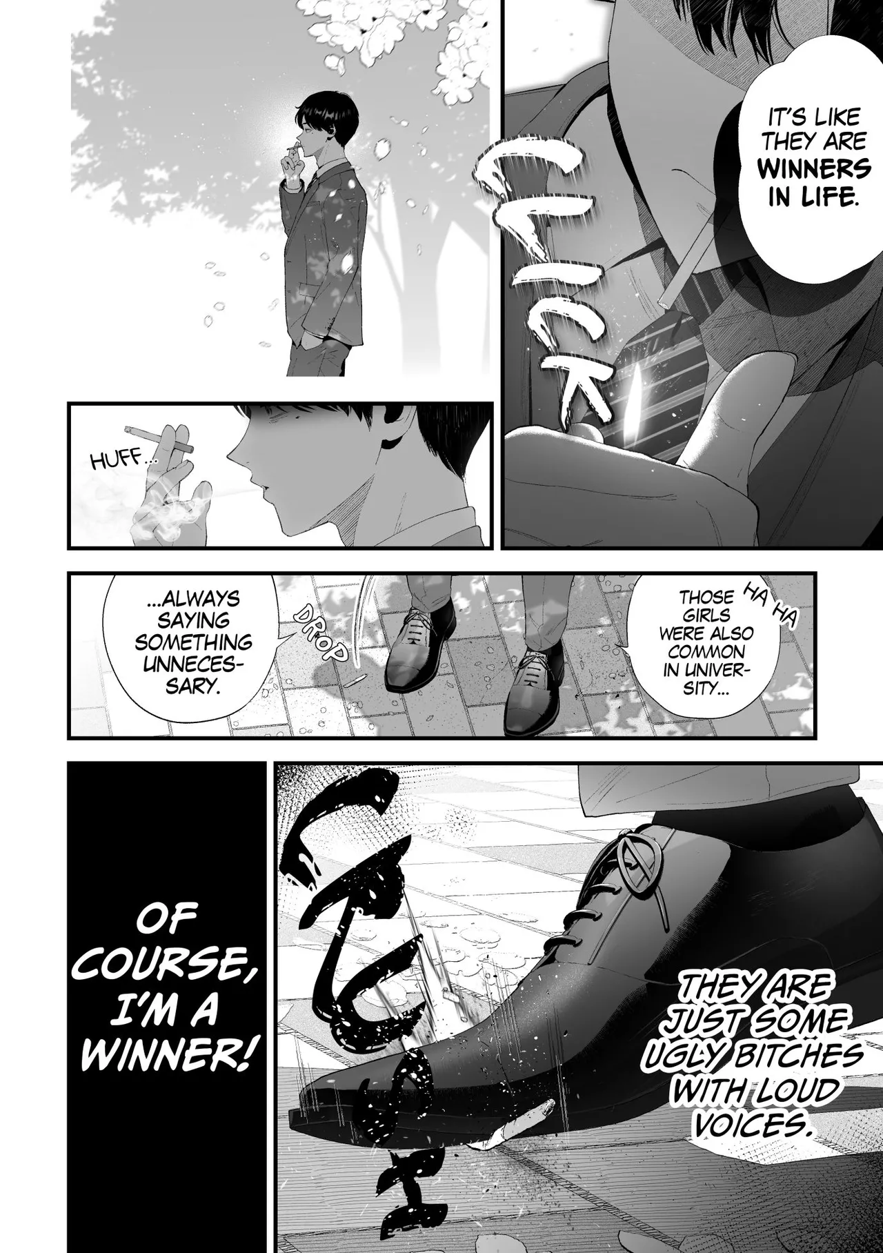 Kuzu na Elite Shinnyuu Shain-kun Kyousei Chinpo Marudashi Enkaigei de Buzama Ochi | The Unsightly Nude Performance of an Elite Employee page 6 full