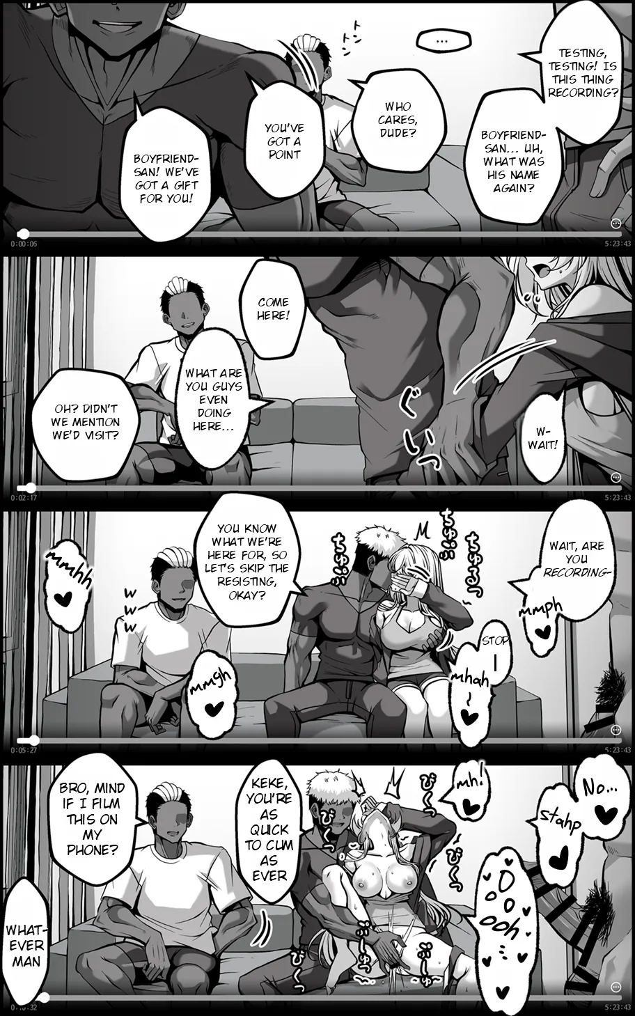 Yowami o Nigirareta Onna 3 | The Girl Blackmailed With Her Weakness 3 page 2 full
