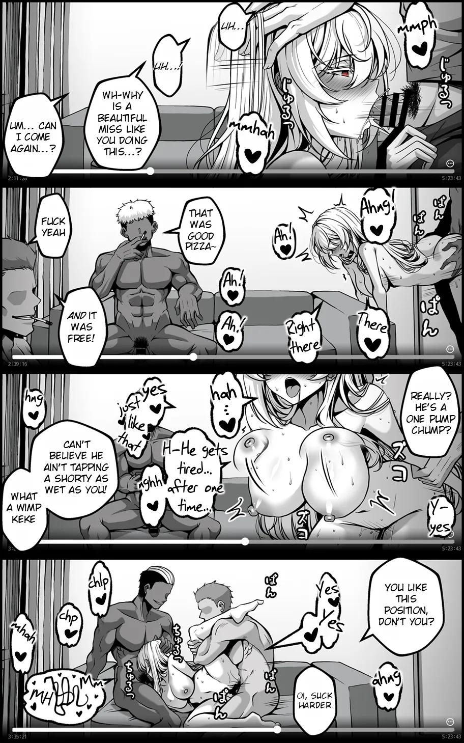 Yowami o Nigirareta Onna 3 | The Girl Blackmailed With Her Weakness 3 page 4 full
