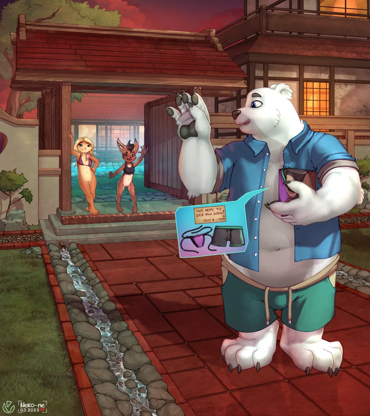 Hot Spring Threesome page 10 full