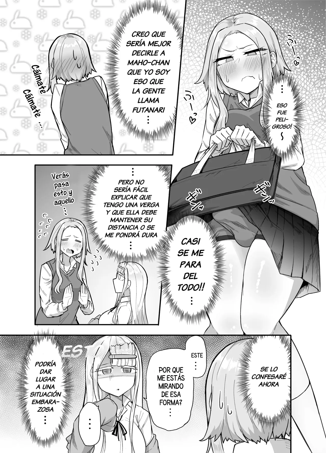 Futanari na Koto ga Yuujin ni Barete Ite... | Mis Amigas descubrieron que soy una Futanari... page 6 full
