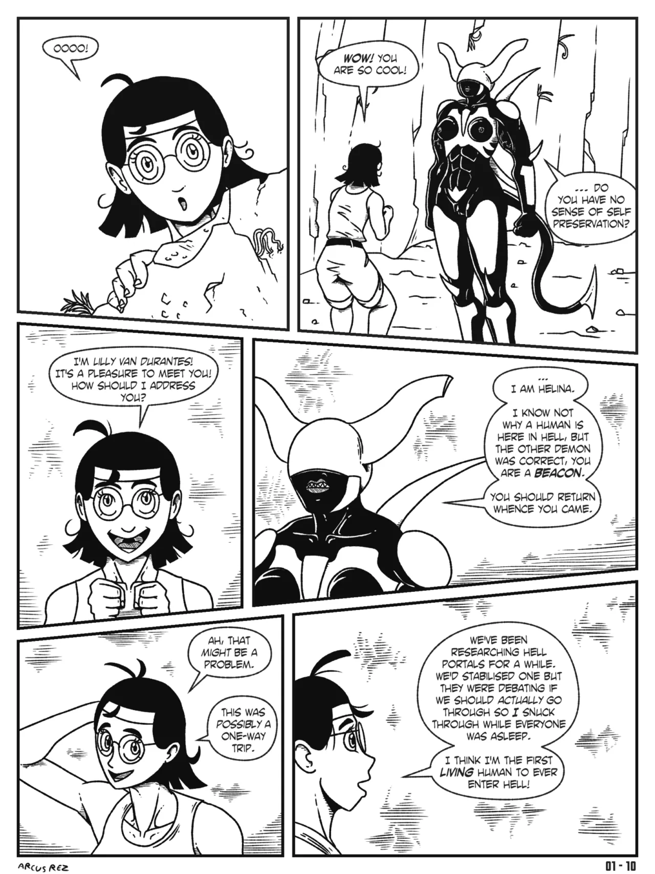 Lilly's Inferno - Issue 1 - Hellbound page 10 full