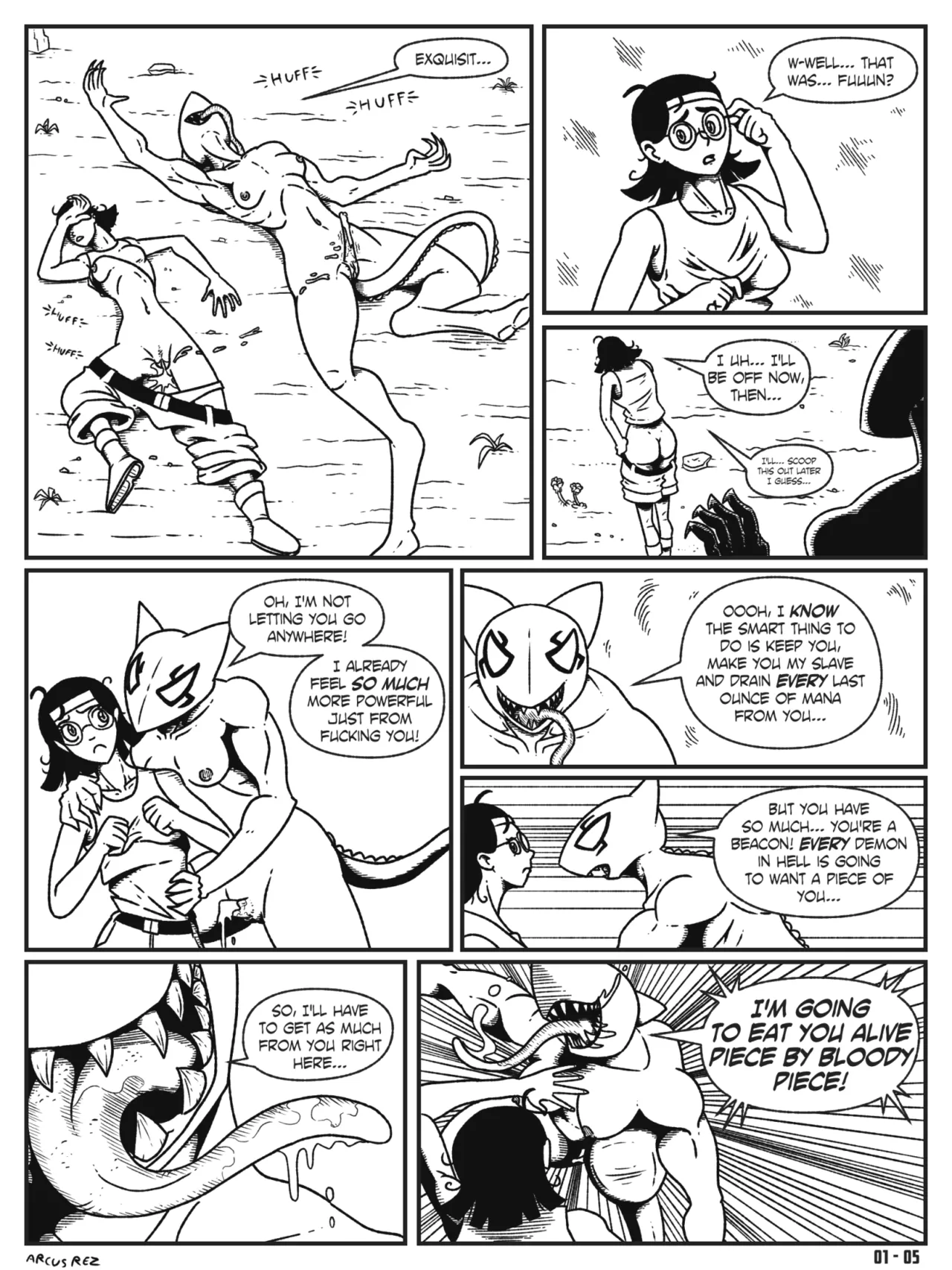 Lilly's Inferno - Issue 1 - Hellbound page 5 full