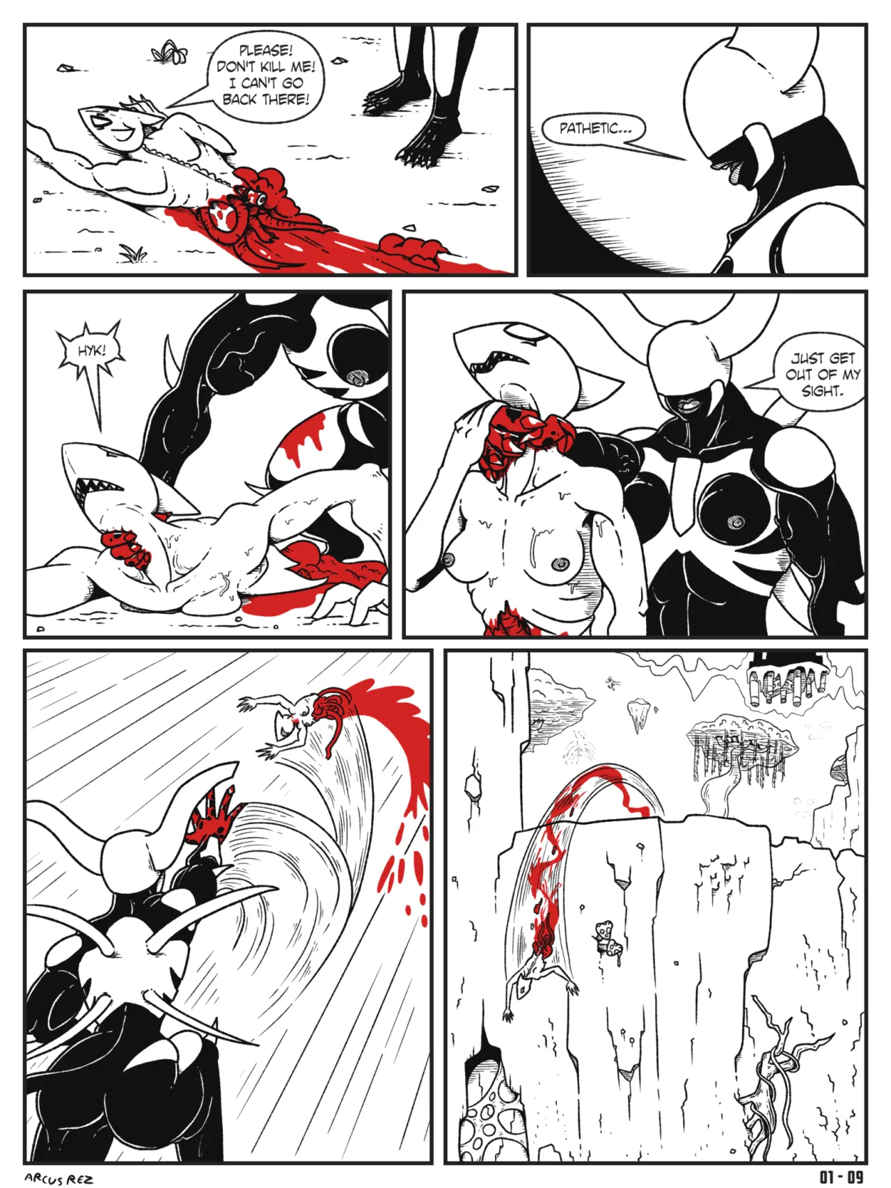 Lilly's Inferno - Issue 1 - Hellbound page 9 full