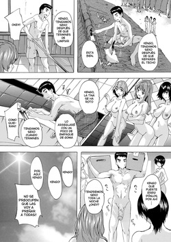 [Natsuka Q-ya] Saiin! Zenra-jima (Chap. 3) | Afrodisiaco! La Isla Nudista (Cap. 3) [Spanish] [Decensored][Digital][Harenchi no Fansub]