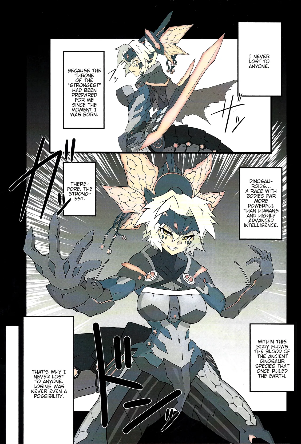 Sword Dragon Dokuhon BATTLE of KENTREGINA page 2 full