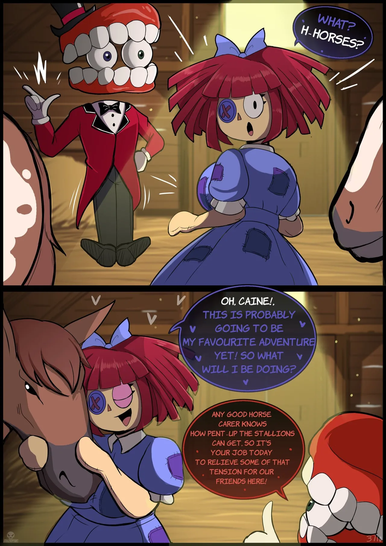 The Amazing Digital Circus EP69: Equine Adventures! page 3 full