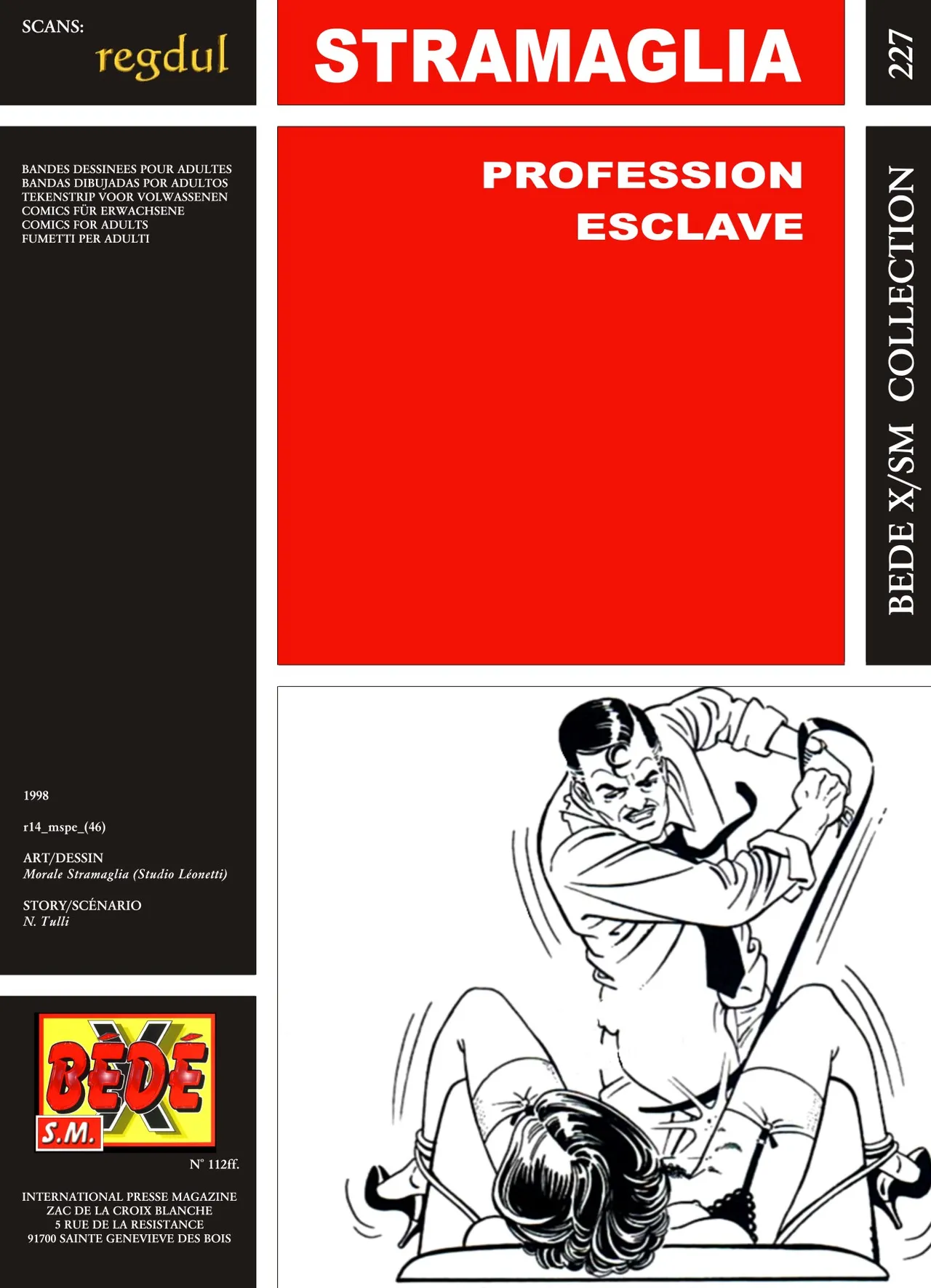 Stramaglia Morale &amp; N. Tulli - Profession Esclave page 1 full