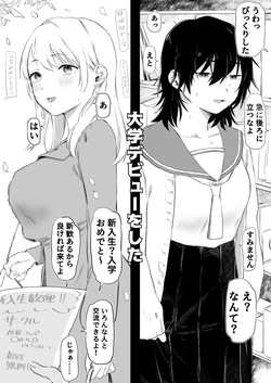 大学デビュー失敗してヤリ部屋に常駐することになった