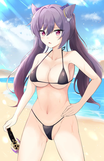 Micro bkini keqing cover