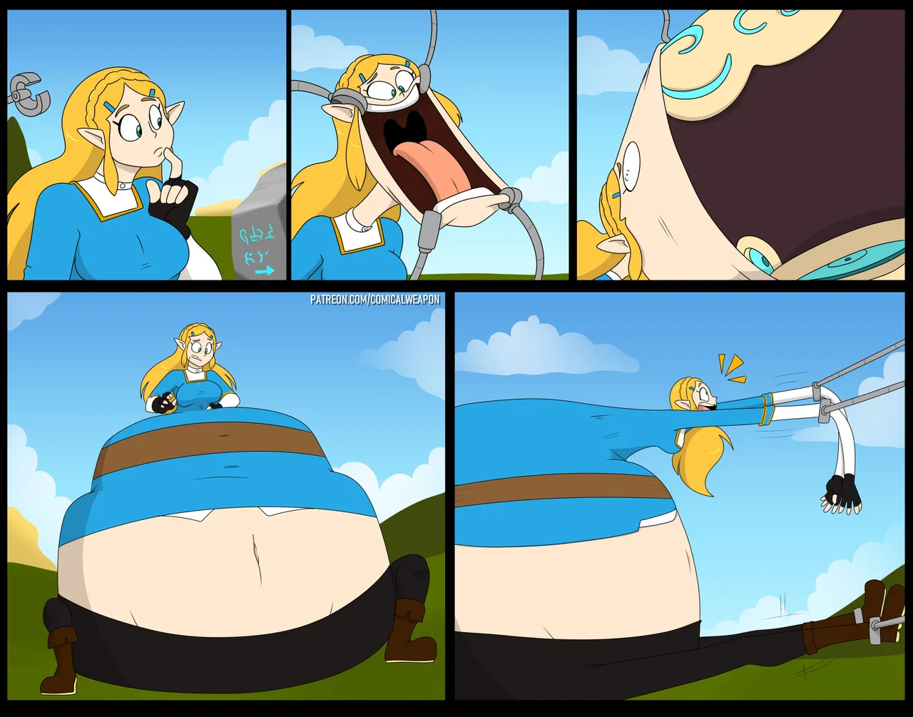 Ancient Guardian Transformation - Zelda page 2 full