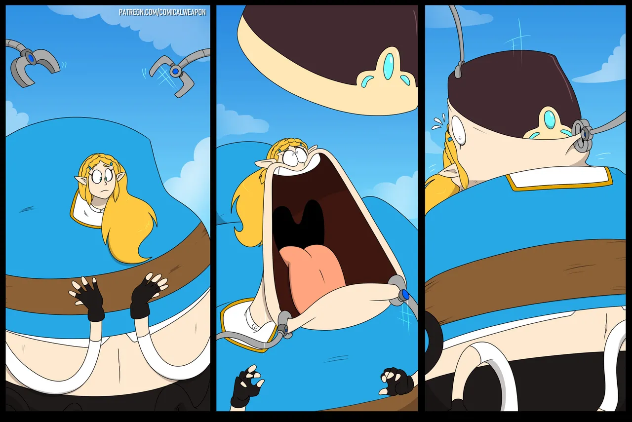 Ancient Guardian Transformation - Zelda page 3 full