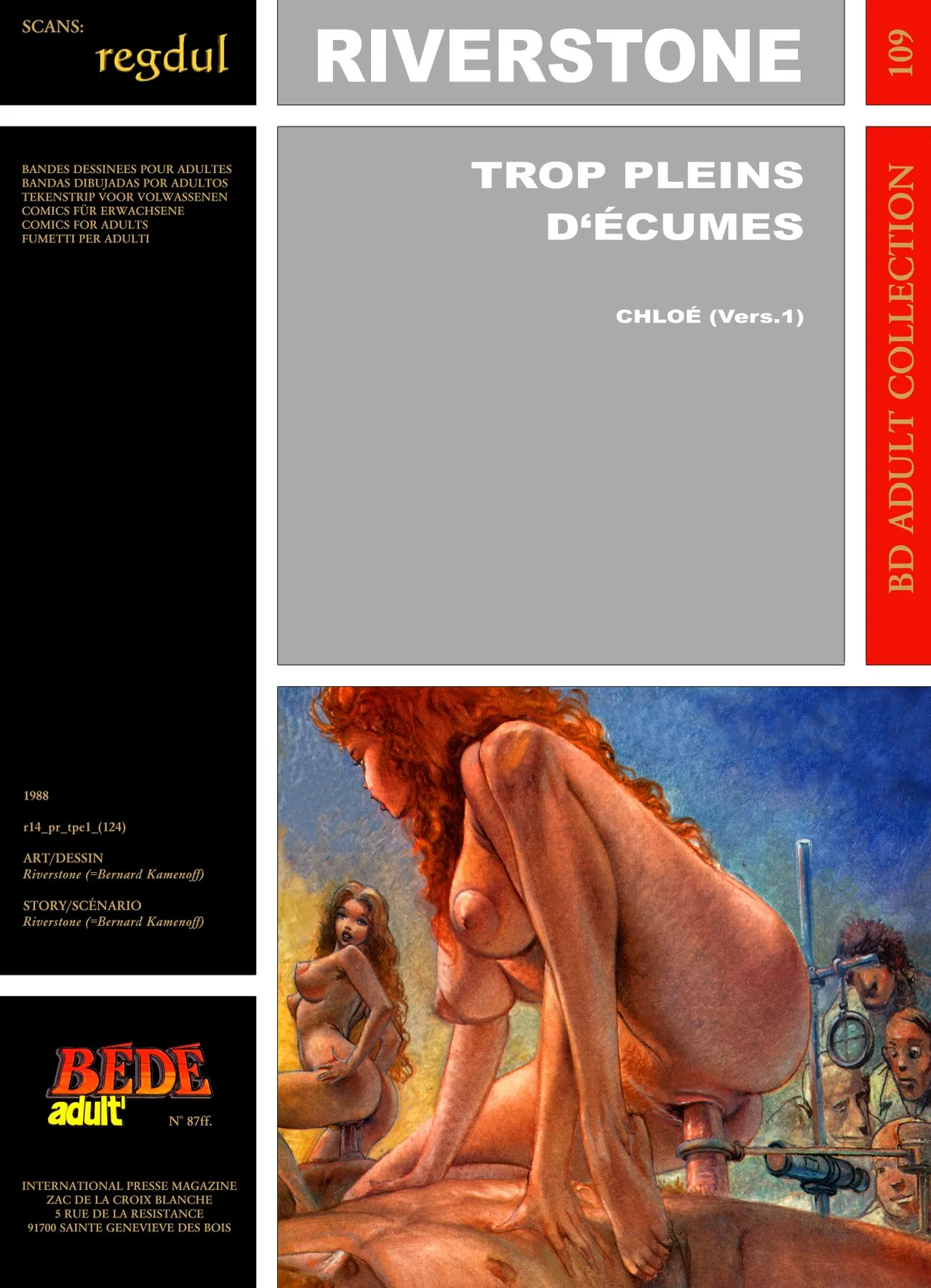 Peter Riverstone  - Chloé : Trop pleins d'écumes page 1 full