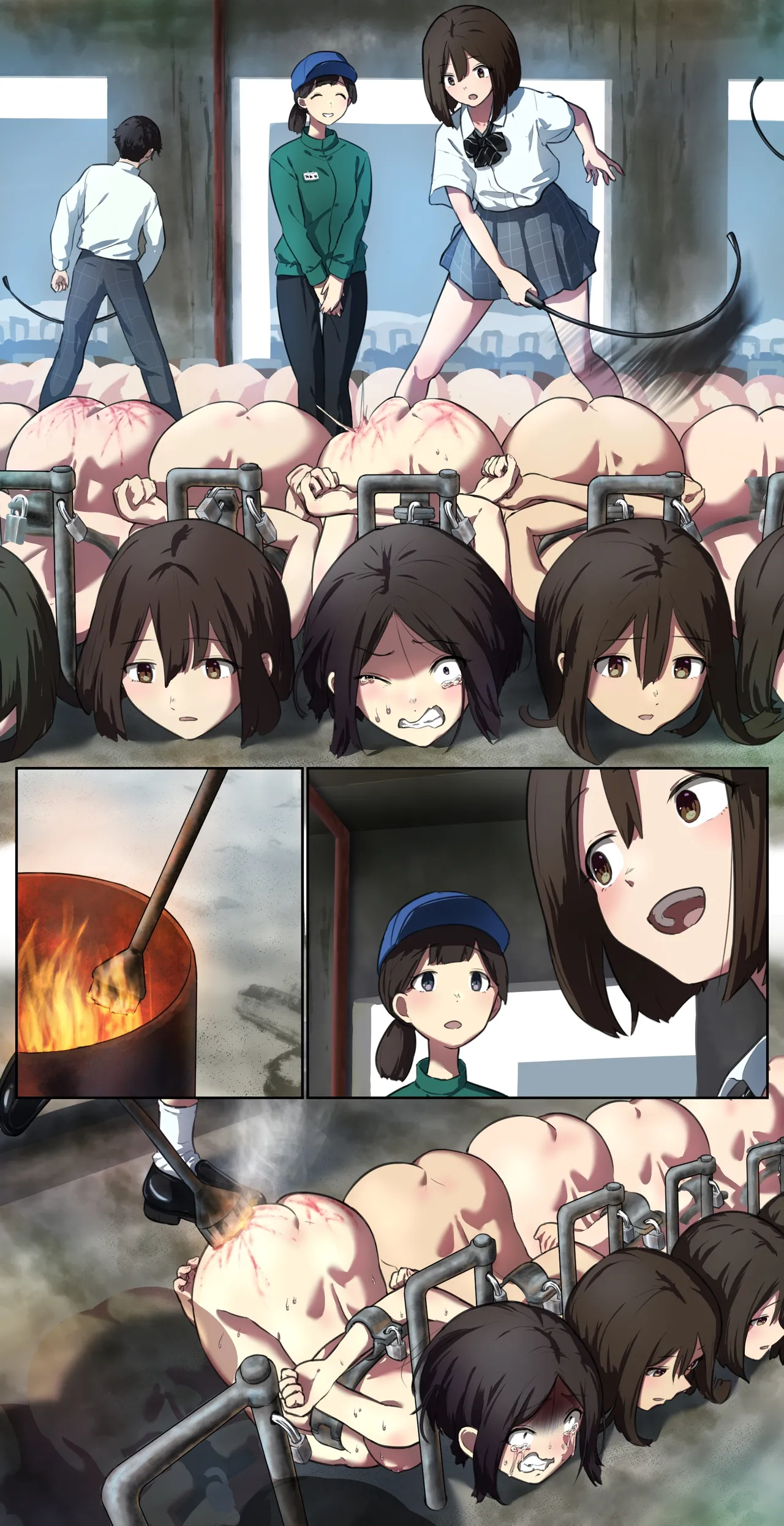 A girl comes to visit a human barn and ends up being switched page 3 full