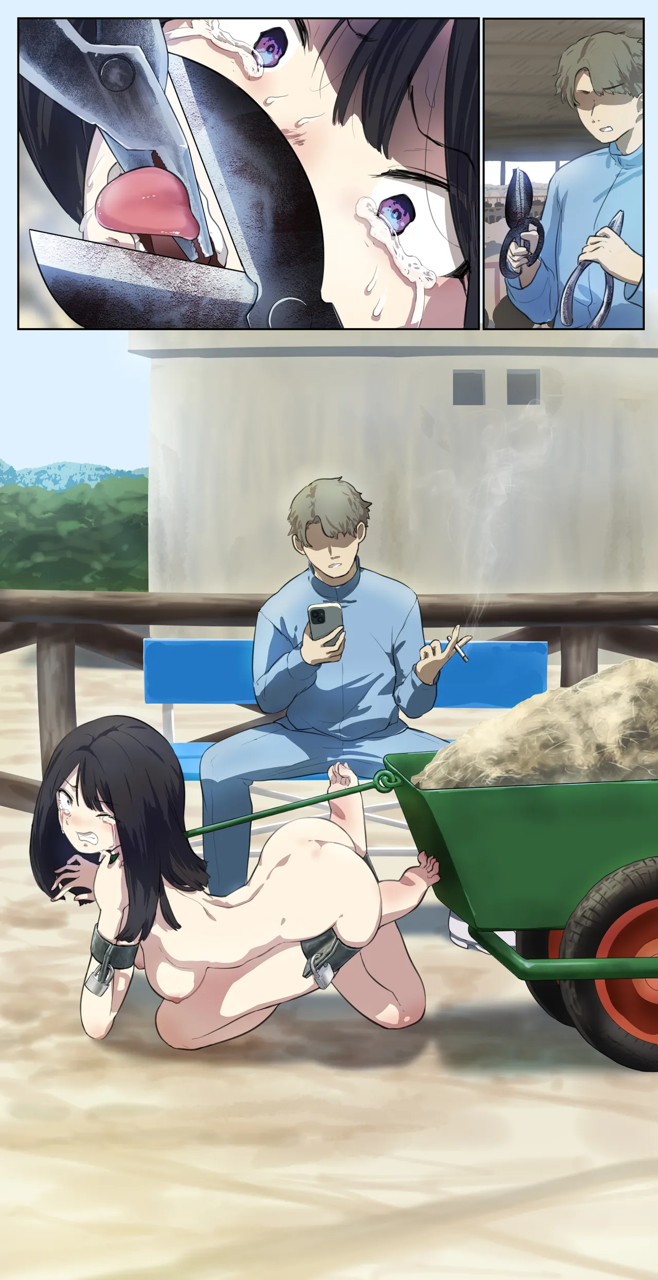 Mistaken for a humans livestock being when she borrowed my shower without permission page 2 full