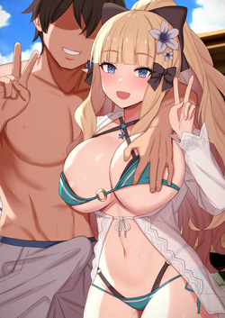 [sixteenpo] エッチ前✌水着サレン