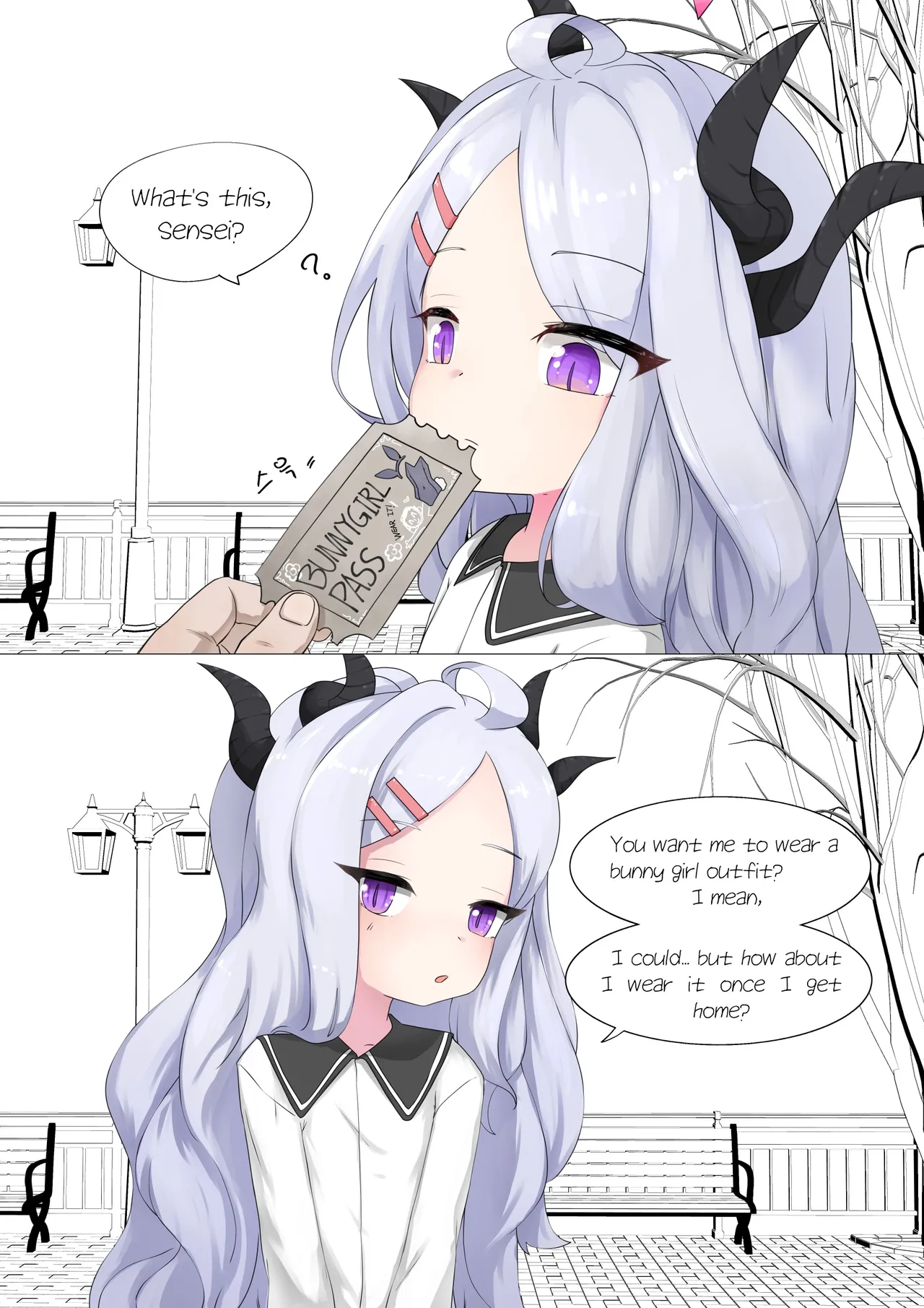 Hina ni "Bunny Girl Kite ne" Coupon o Ageta. page 5 full