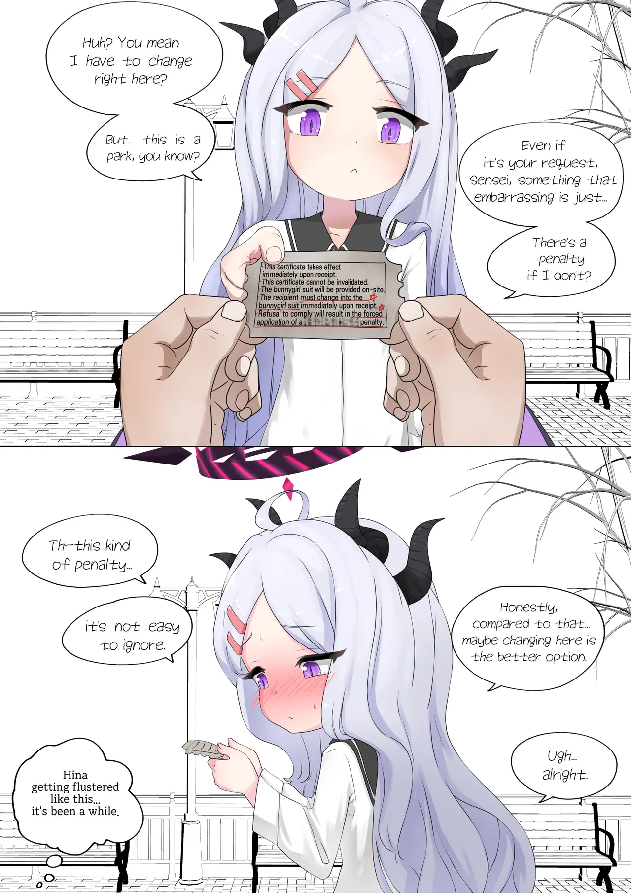 Hina ni "Bunny Girl Kite ne" Coupon o Ageta. page 6 full
