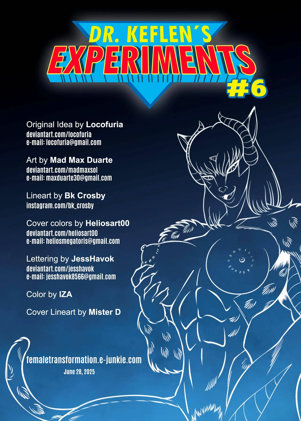 Dr Keflen's Experiment 6 page 3 full