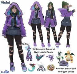 [x_e11e/various] Violet (Pokemon OC)