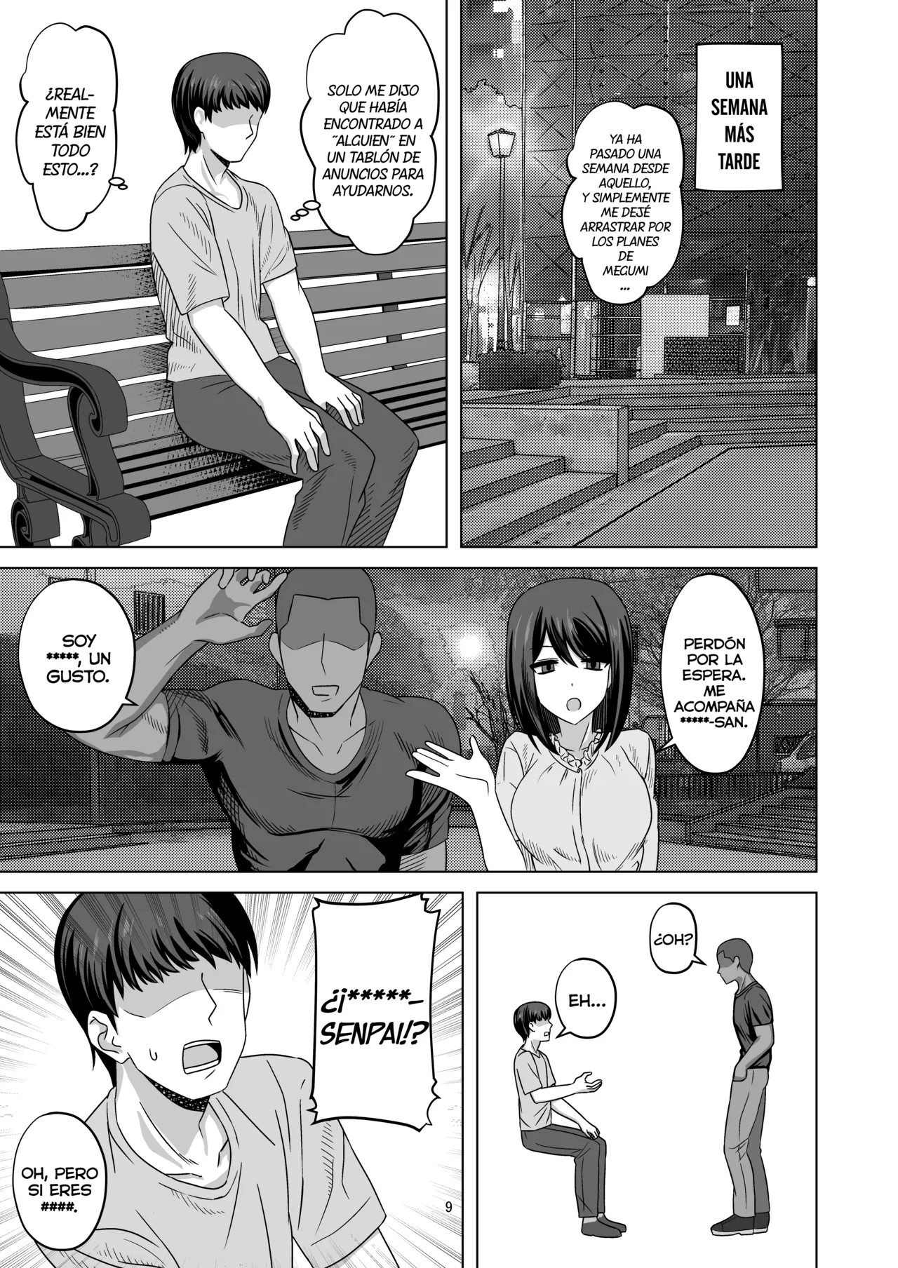 Muhyoujou-kko Netorase Takuran page 9 full