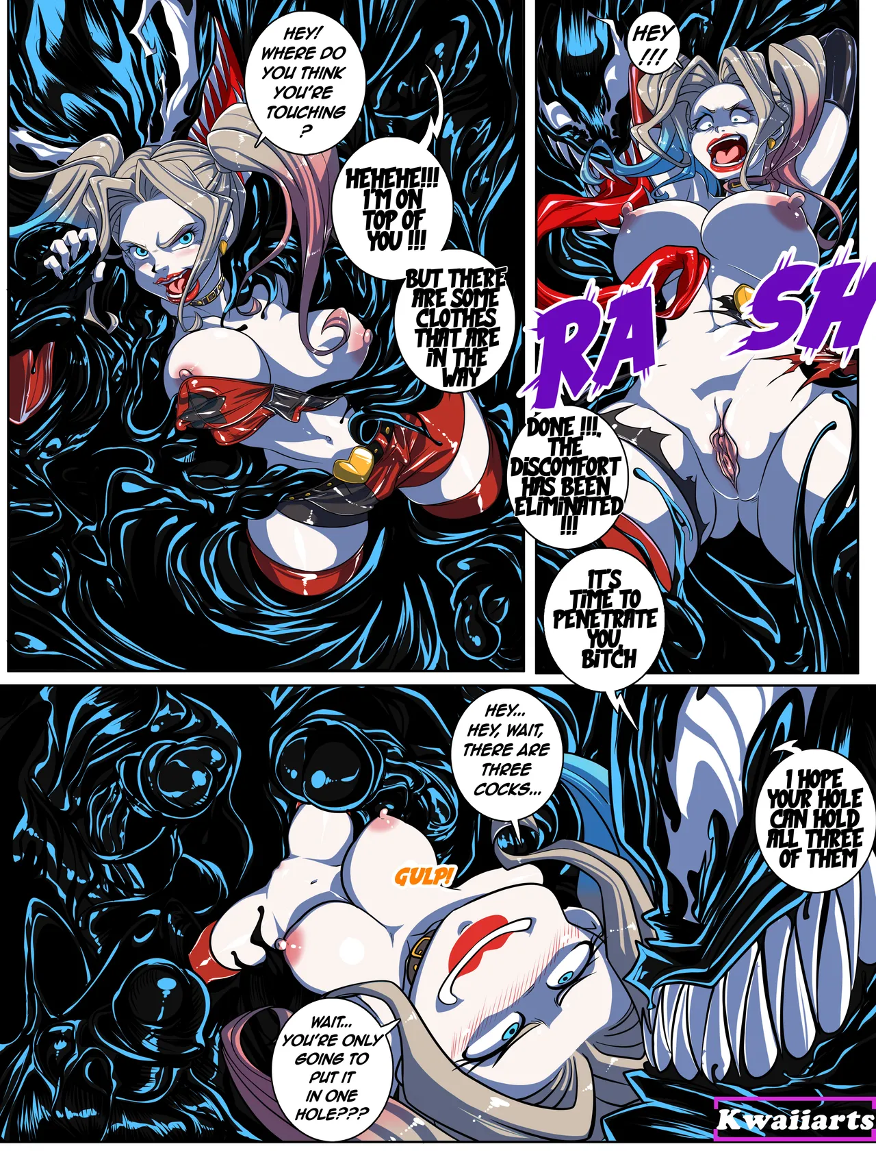 Venomized Bad Girls page 4 full