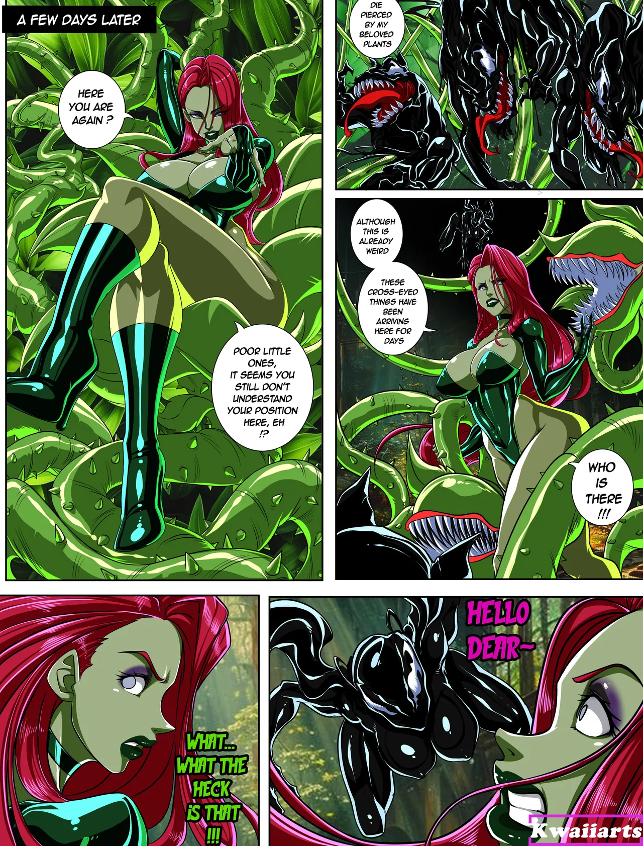 Venomized Bad Girls page 9 full