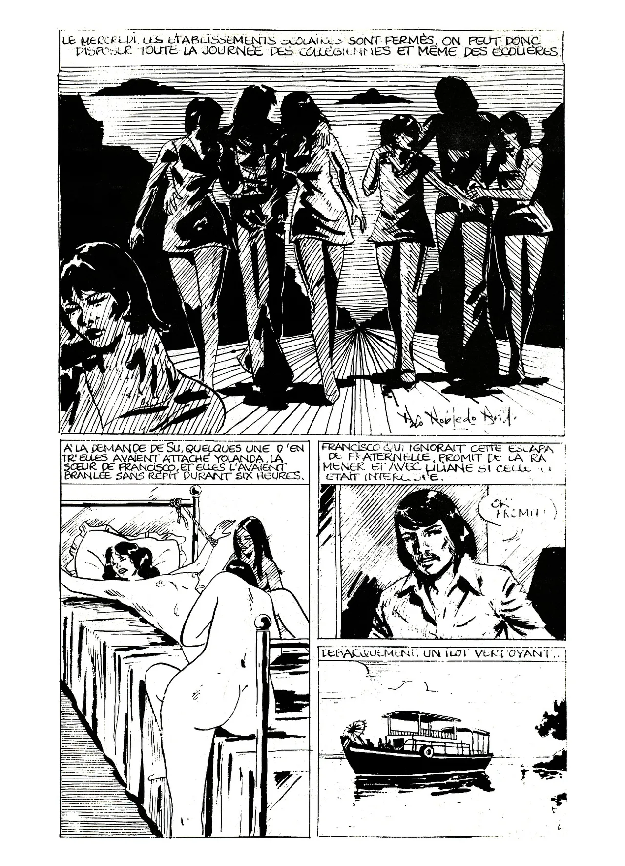 Paco Robledo Britto &amp; Manuel Lizay  - Au bordel chinois page 6 full